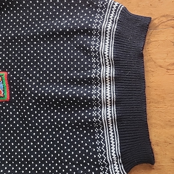 Vintage 90s wool Dale of Norway Scandinavian sweater 50 M L EUC - Picture 10 of 17
